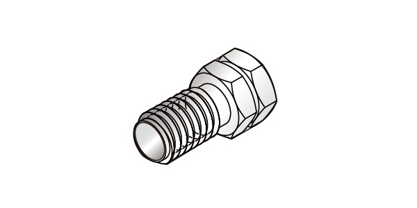 Tri-Fittシリーズ　（No.10-32UNF, 外径1/16”チューブ用）